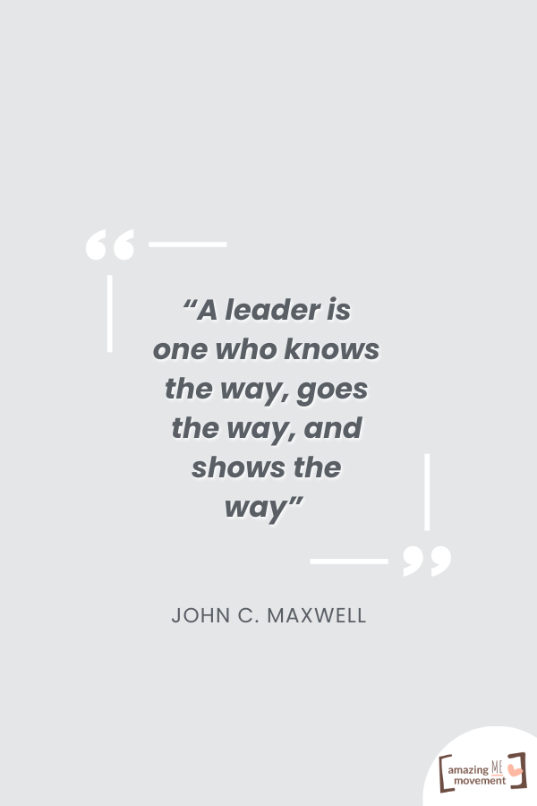 A saying by John C. Maxwell