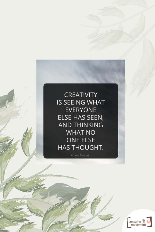 A creativity quote by Albert Einstein