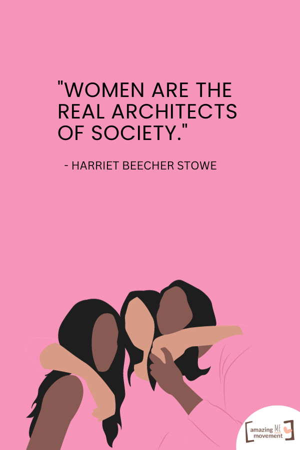 An inspirational quote by Harriet Beecer Stowe