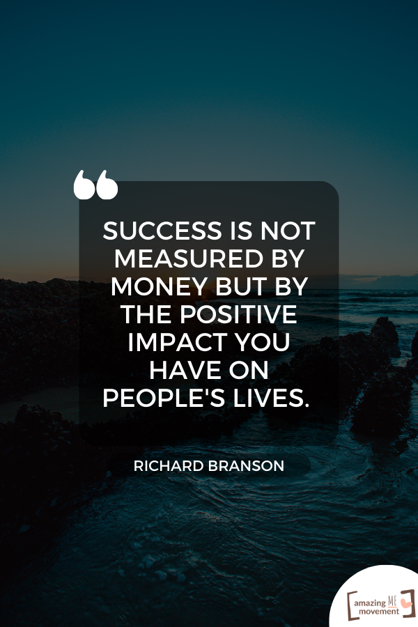A success quote from Richard Branson