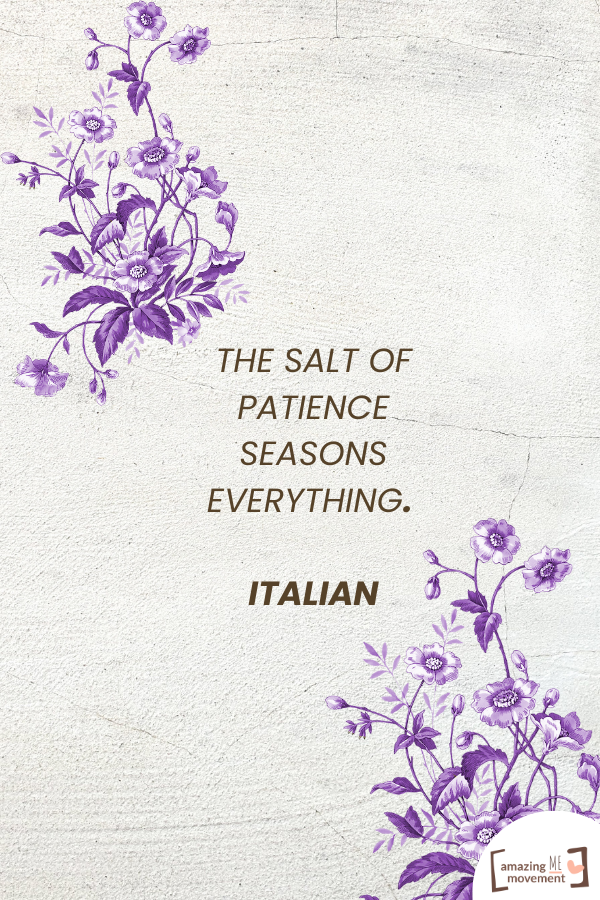 A saying by Italian