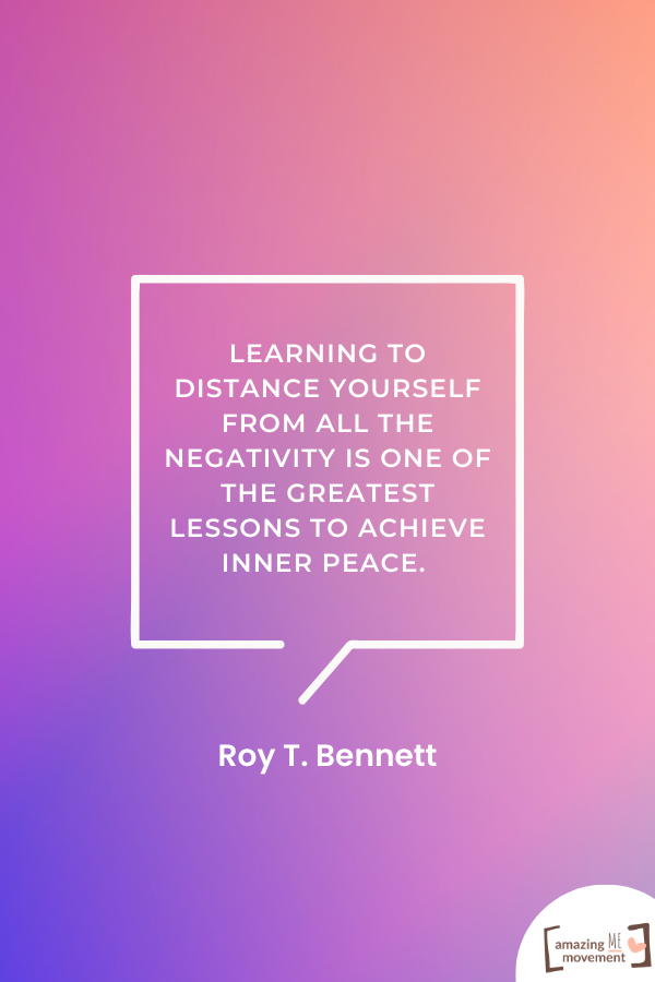 A positive quote by Roy T. Bennett
