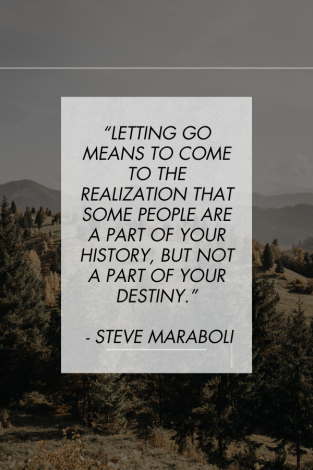 25 Inspirational Letting Go Quotes for Your Healing Journey ⋆