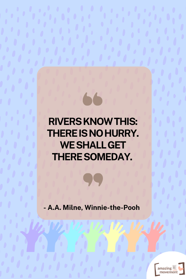 A text from A.A. Milne, Winnie-the-Pooh