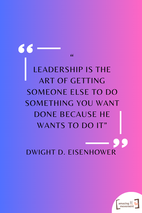 A saying by Dwight D. Eisenhower