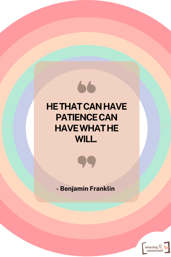 A quote said by Benjamin Franklin