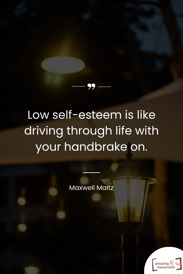 A quote about confidence from Maxwell Maltz