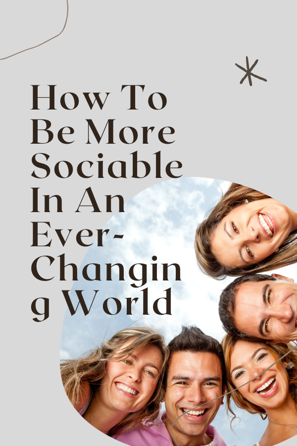 A poster about how to be more sociable