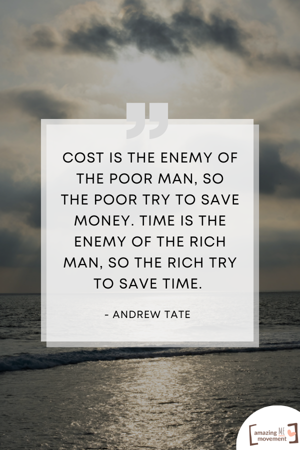 An Andrew Tate quote