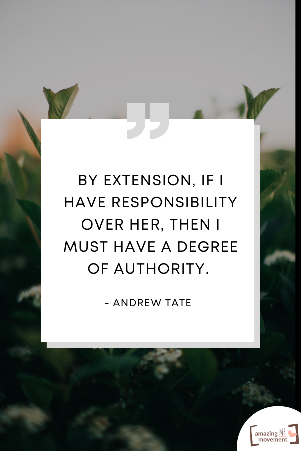 An Andrew Tate controversial quote