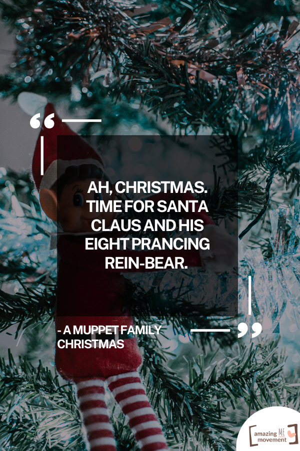 A Christmas funny quote from movies