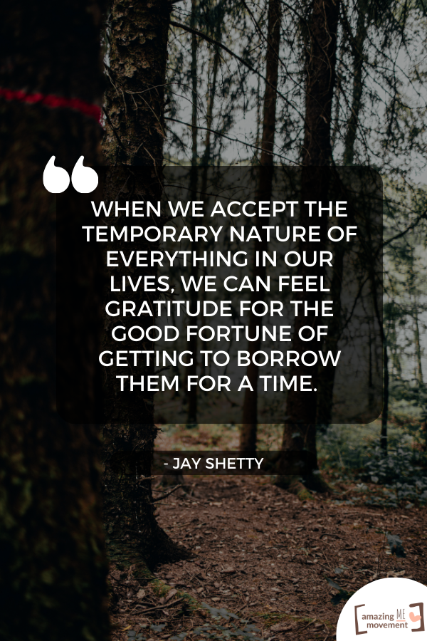 A mind-boggling quote about gratitude