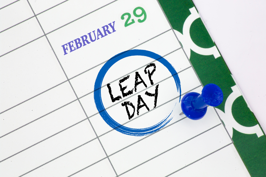 A calendar showing February 29 #LeapDay #LeapYear