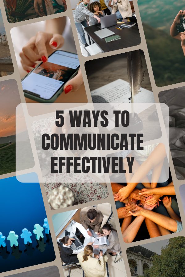 A poster about open and effective communication #EffectiveCommunication #CommunicatitonSkills
