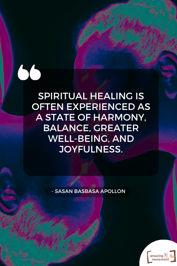 A quote about spiritual well-being #SoulfulQuotes #SpritualQuotes