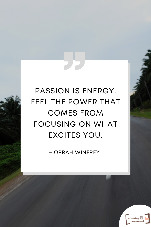 A quote for igniting passion and pursuing dreams #IgnitePassion #PursueDreams