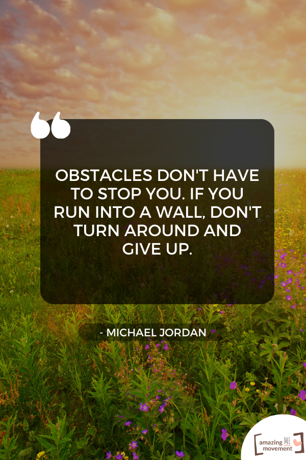 An inspiring quote about being motivated #InspirationalQuotes #OvercomeChallenges
