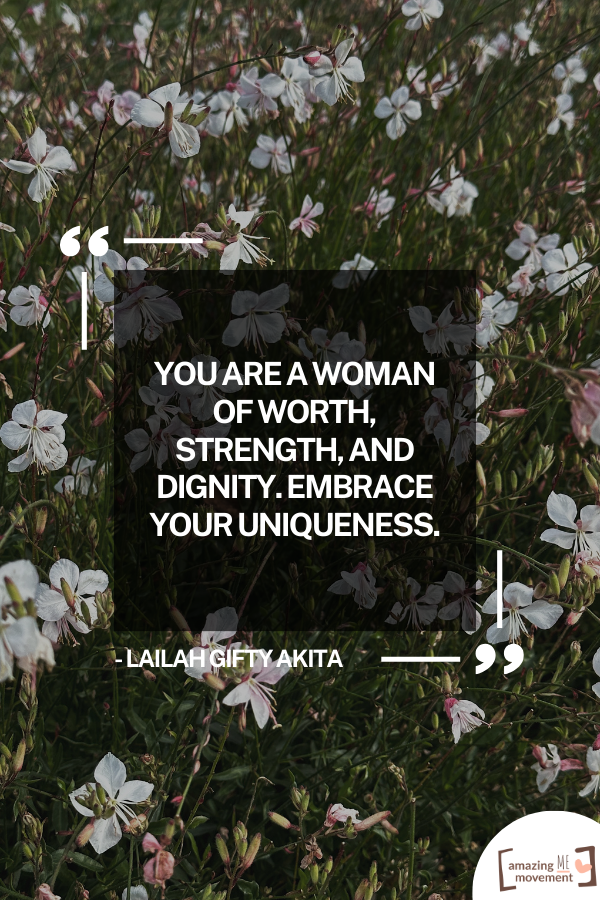 A strong woman self-worth quote #StrongWoman #SelfWorth