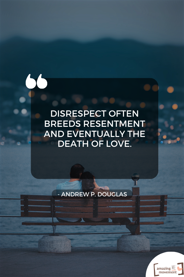 A statement about dealing with disrespect in relationships #DisrespectfulPartner #ToxicRelationship