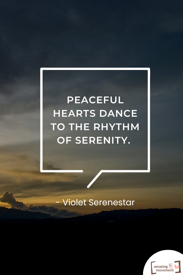 A lovely statement to fuel a serene and tranquil life #SerenityQuotes #TranquilHearts