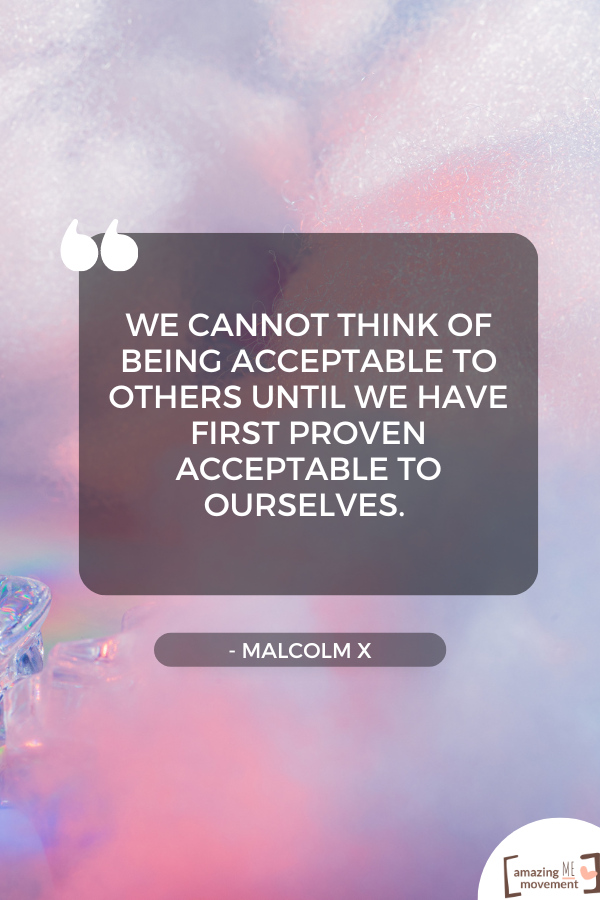 A lovely statement to fuel your pride and self-acceptance #PrideQuotes #SelfAcceptance