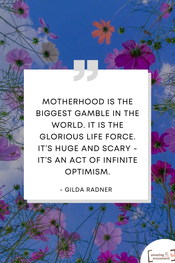 A lovely statement for mother’s day #MothersDay #Motherhood