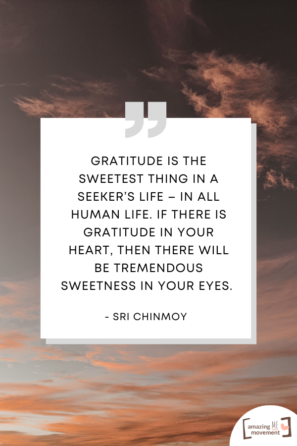 A lovely statement to fuel gratitude #GratitudeQuotes #Grateful #AbundantLiving