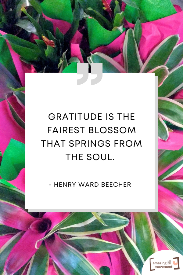 A gratitude quote for abundant living #GratitudeQuotes #Grateful #AbundantLiving