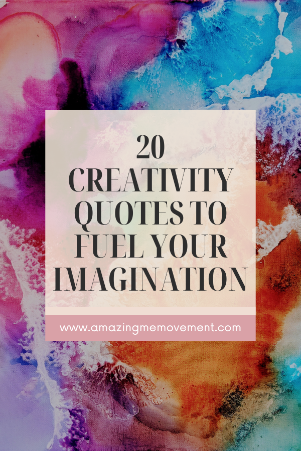 A poster about creativity #CreativityQuotes #Imagination
