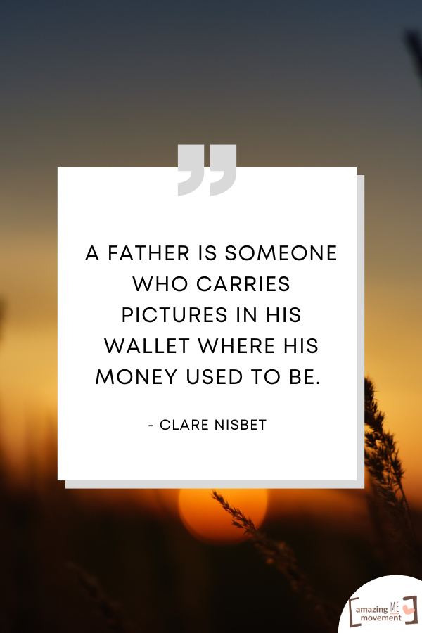 A lovely statement about fatherhood #FathersDay #BestFather