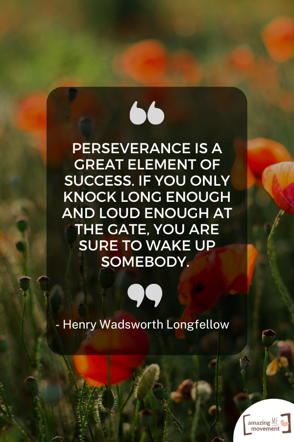 A lovely statement to keep you motivated #Perseverance #Resilience