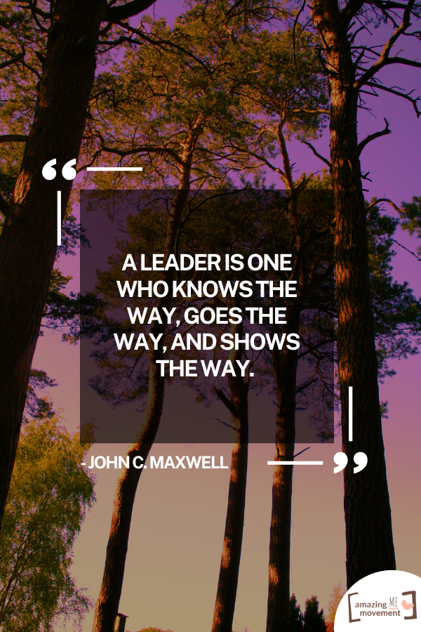 An inspiring quote about being in command #LeadershipQuotes #LeadershipSkills