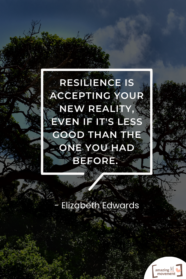 A quote about being resilient #ResilienceQuotes #GainingStrength
