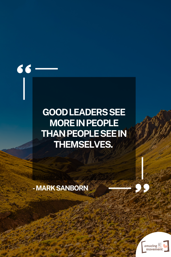 A quote to build strong individuals #LeadershipQuotes #LeadershipSkills