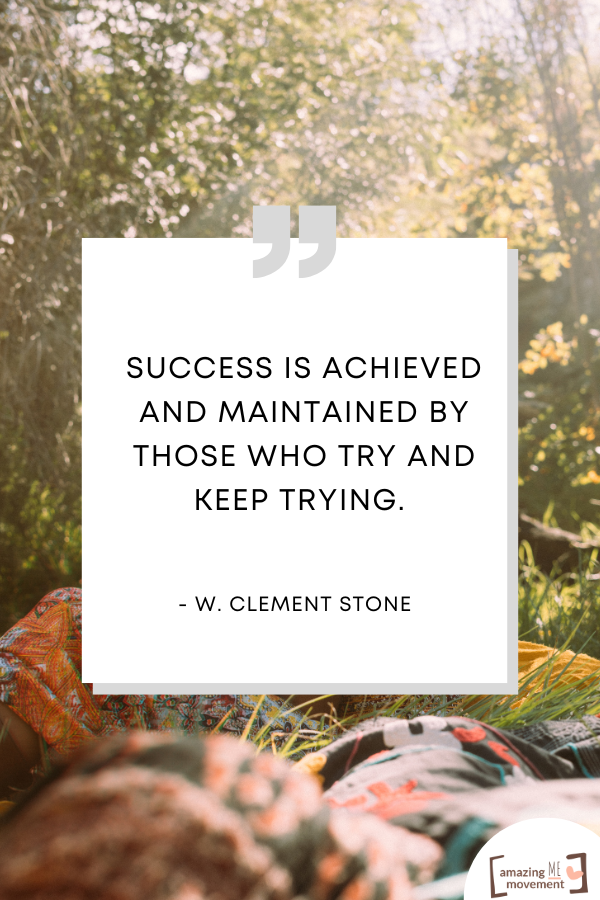 A motivational success quote for reaching your dreams #SuccessQuotes #AchieveDreams