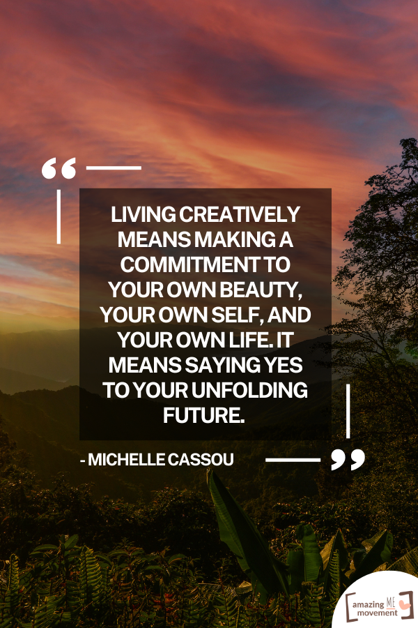 An inspiring quote about creativity #CreativityQuotes #Imagination