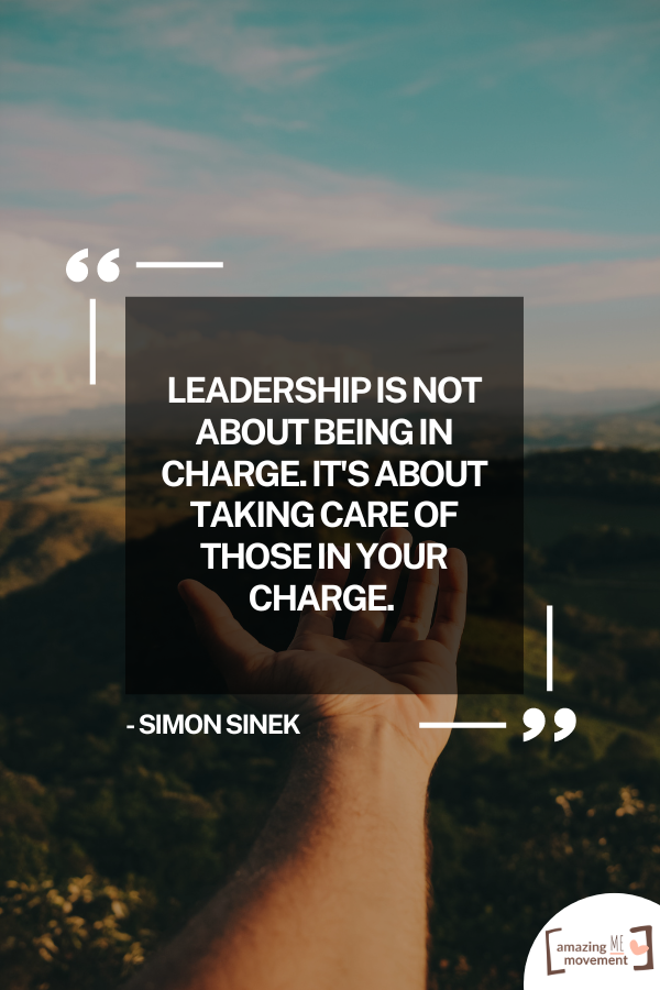A statement about leading that can build your character #LeadersihpQuotes #LeadershipSkills