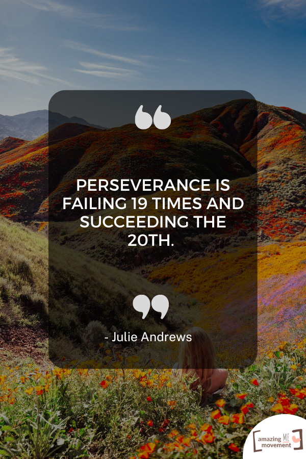 A quote about perseverance #Perseverance #Resilience