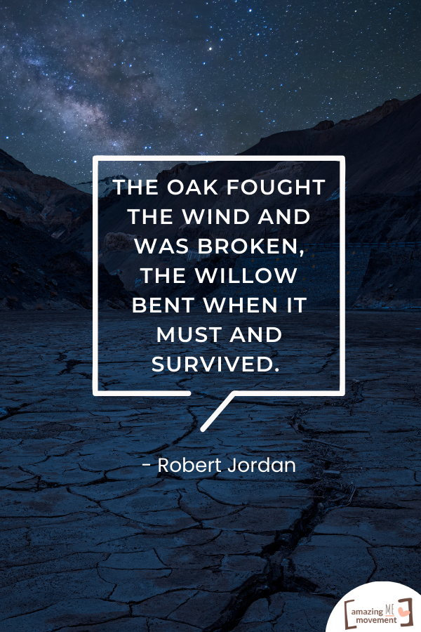 A resilience quote for overcoming adversity #ResilienceQuotes #GainingStrength