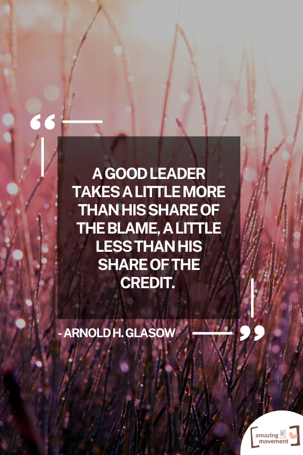 A statement about leading that can build your character #LeadersihpQuotes #LeadershipSkills

