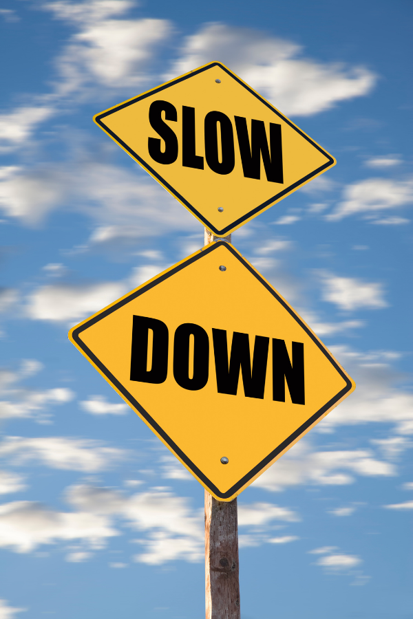 A reminder to slow down #GrowthMindset #BrightFuture