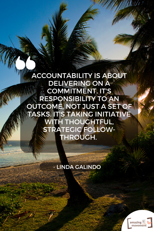 A lovely statement about owning up to your actions #PersonalAccountability #Accountability