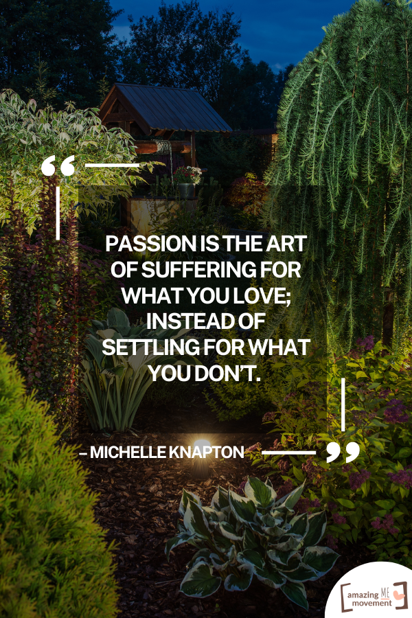 A lovely statement about finding what you’re passionate about #FindYourPassion #PassionInLife