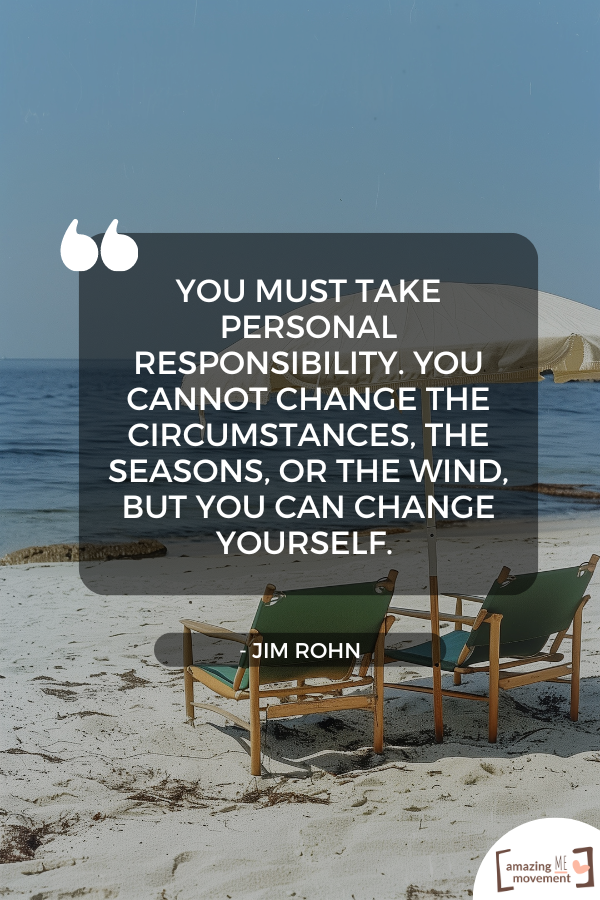 An inspiring quote about accountability for your actions #PersonalAccountability #Accountability