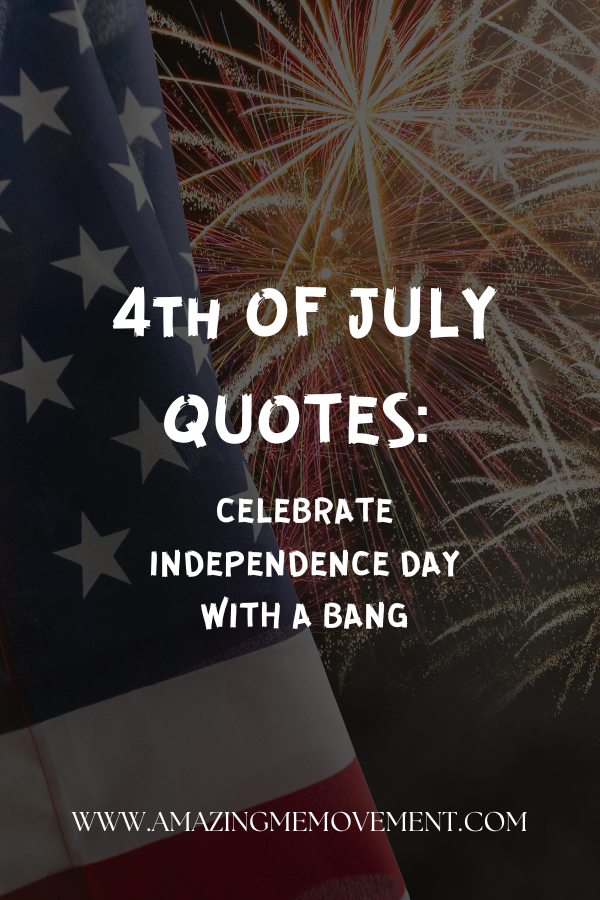 A poster about 4th of July quotes #IndependenceDay #4thOfJuly