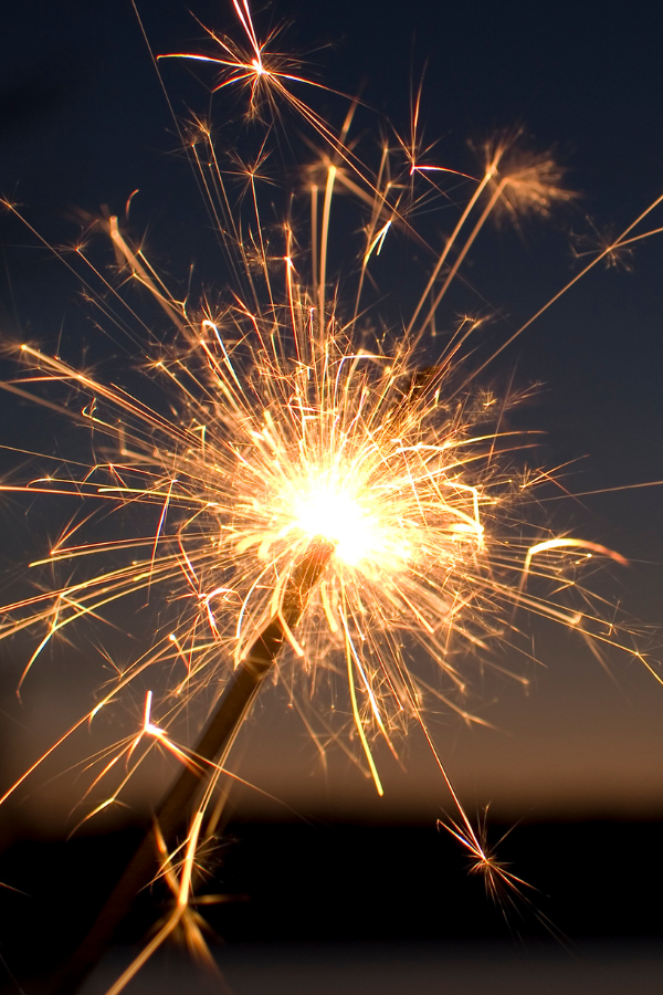 A sparkler for 4th of July #4thOfJuly #IndependenceDay