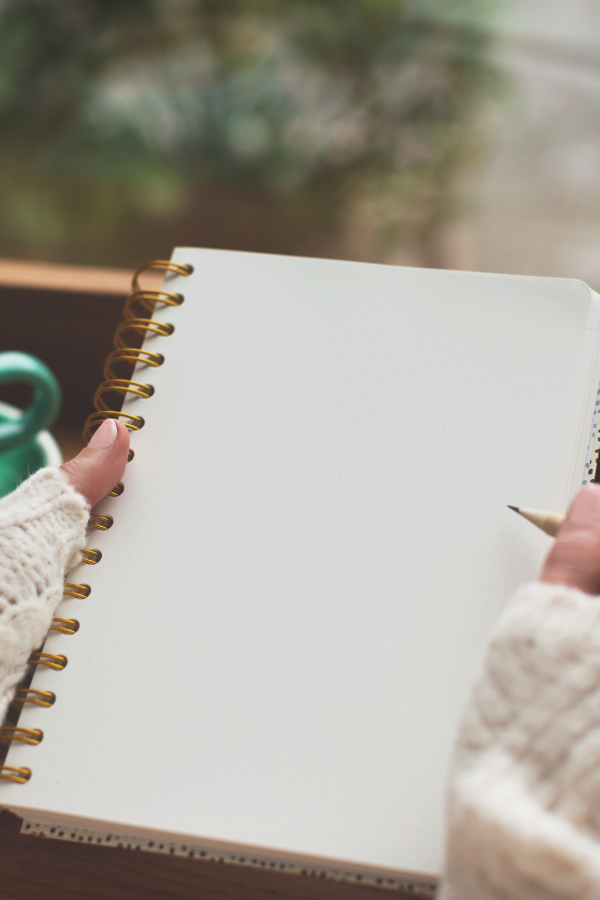 A photo of a notebook #MentalToughness #StrongMind