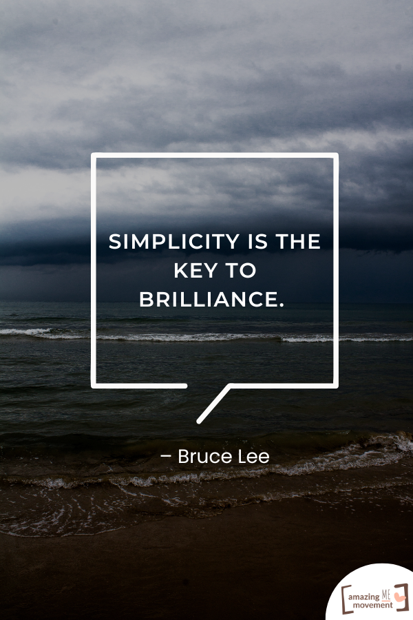 A quote on beauty in simplicity #BeautyInSimplicity #SimpleIsBeautiful