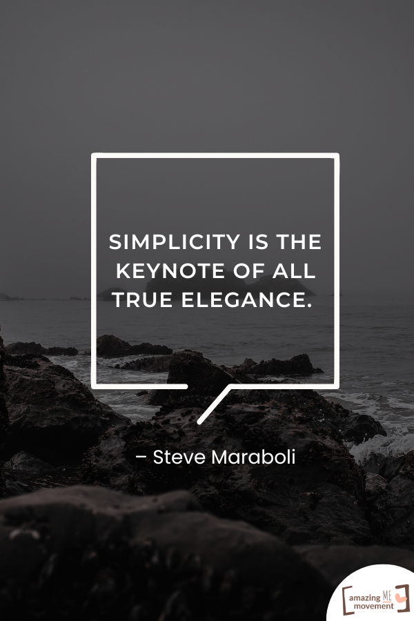 A quote on beauty in simplicity #BeautyInSimplicity #SimpleIsBeautiful