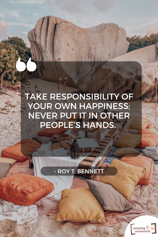 An inspiring quote about accountability for your actions #PersonalAccountability #Accountability